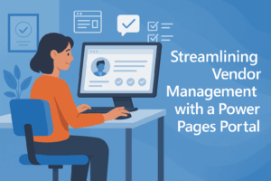 Power Pages portal for streamlined vendor management
